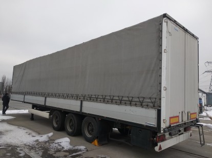 Бортовой полуприцеп Krone 223106 Бортовой полуприцеп Krone 223106